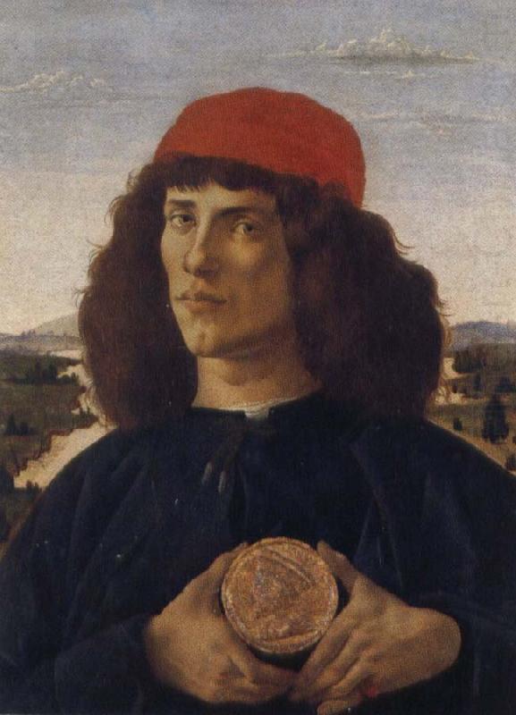Sandro Botticelli Portrait Cosimo old gentleman china oil painting image